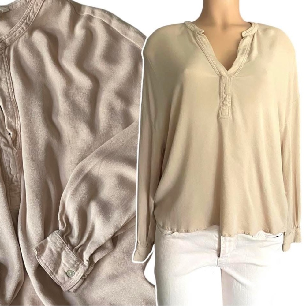💙4/$28💙 H&M Light Beige Blouse